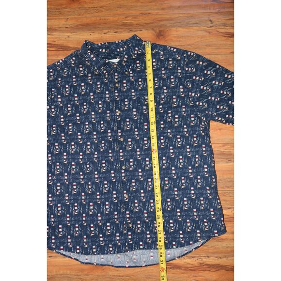 KNIGHTBRIDGE Mens Button Down T-Shirt 2XL - Picture 8 of 10